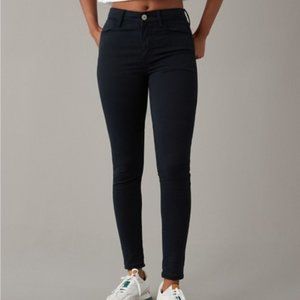 American Eagle Women's Black Jegging Super Stretch X size 6